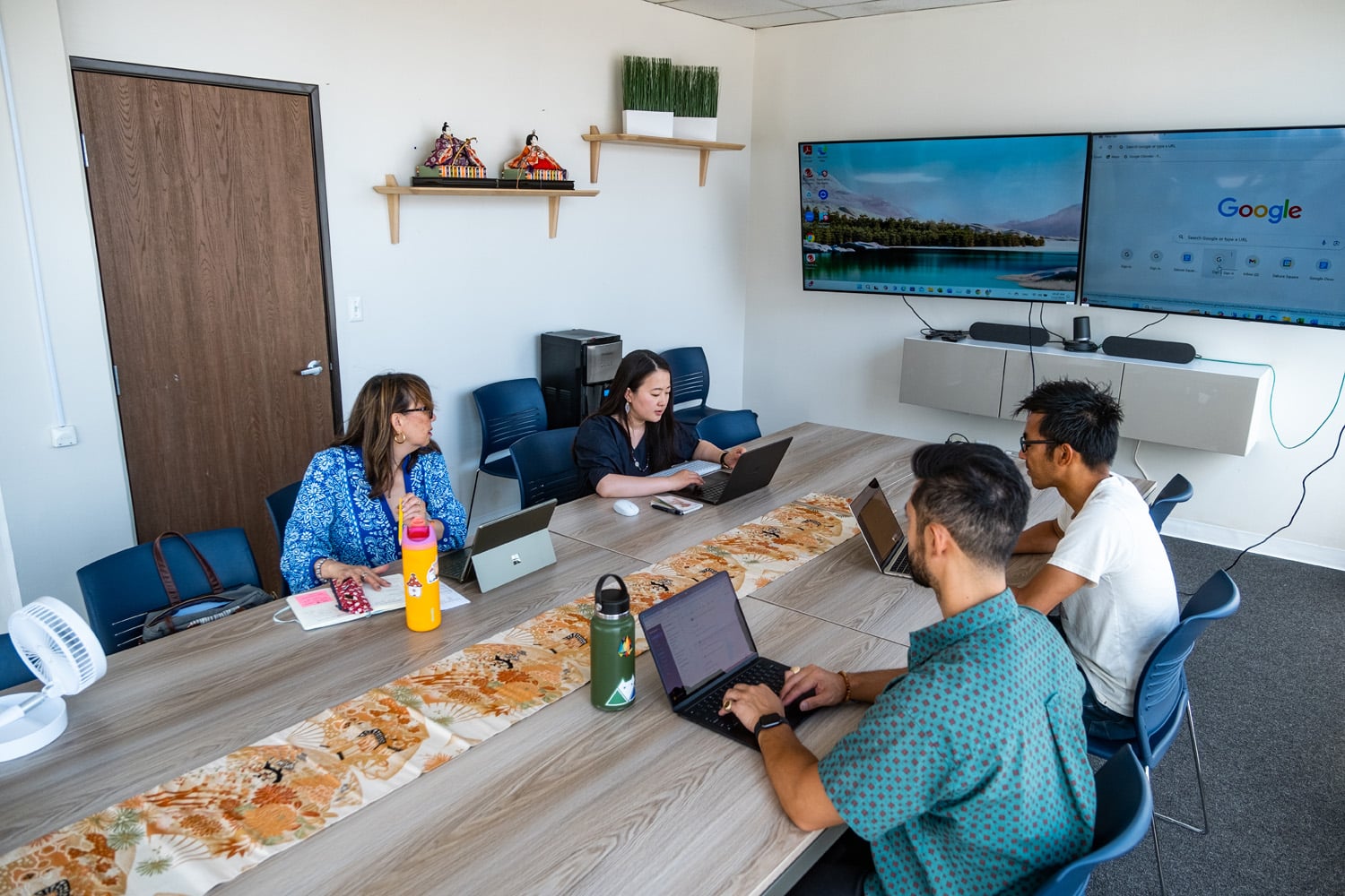 Flexible meeting room space